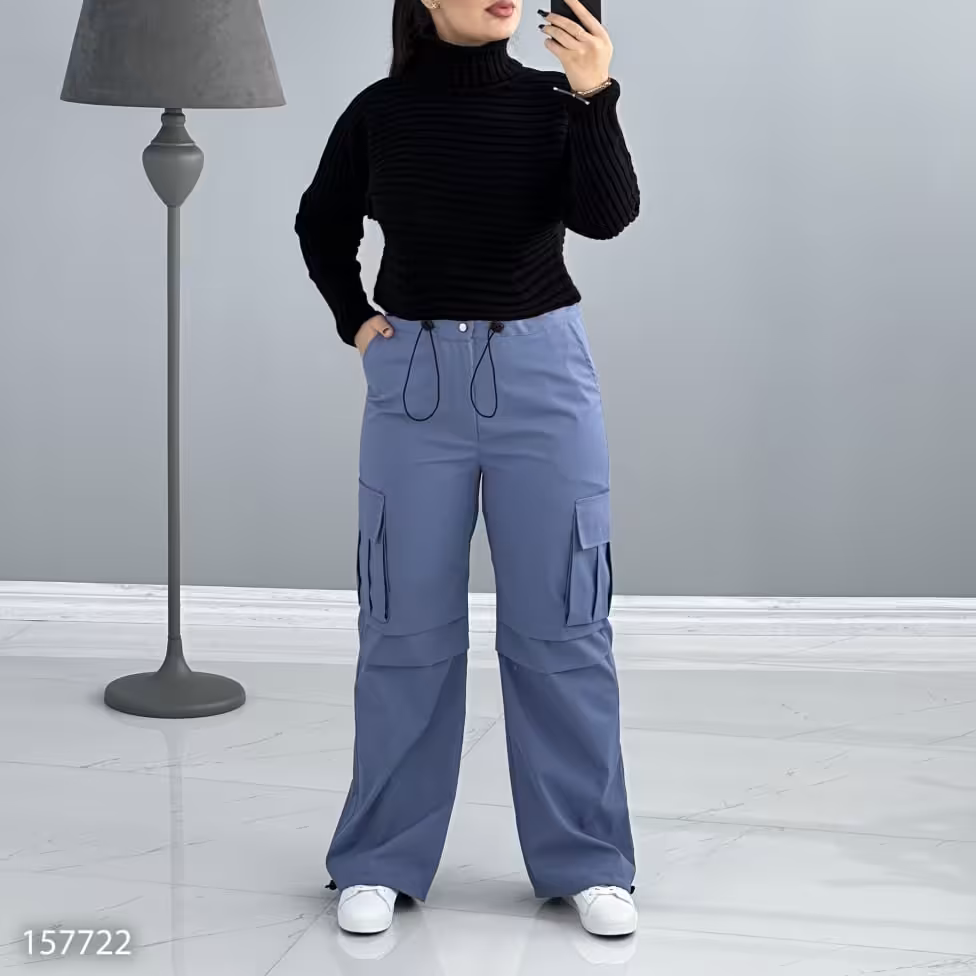  شلوار کارگو زنانه مموری بهاره حراج شد  