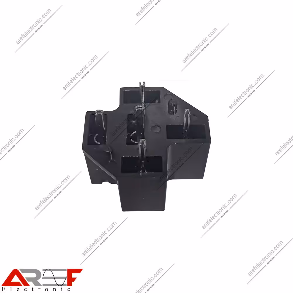 سوکت رله خودرویی روبردی مدل HT-3001-5P دارای 5 پایه - فروشگاه عارف الکترونیک
