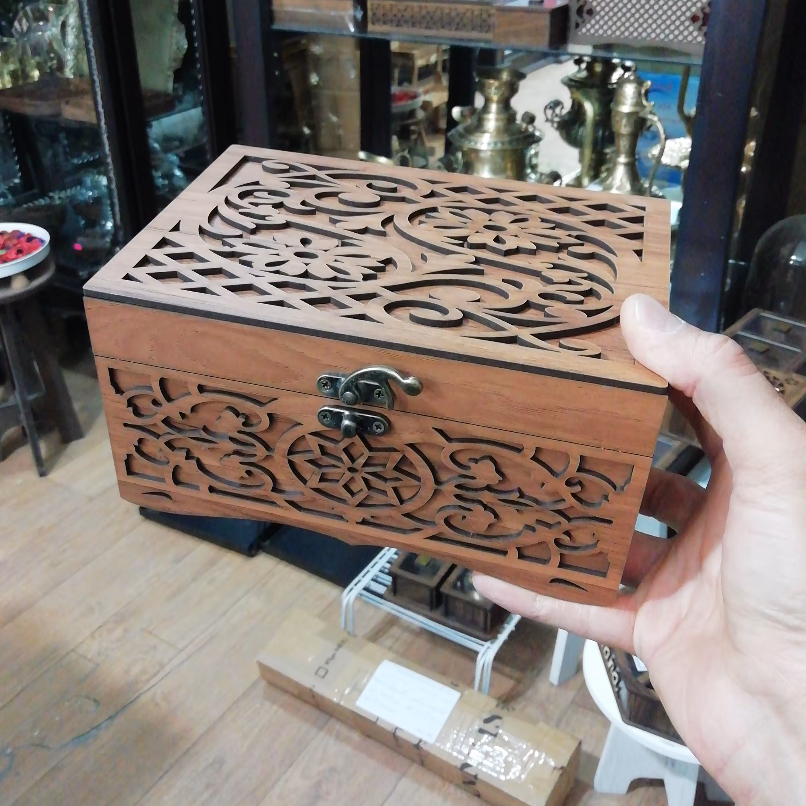 صندوقچه چوبی سایز2