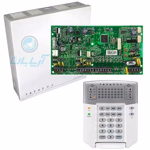 کنترل پنل دزدگیر پارادوکس SP5500 K32LED