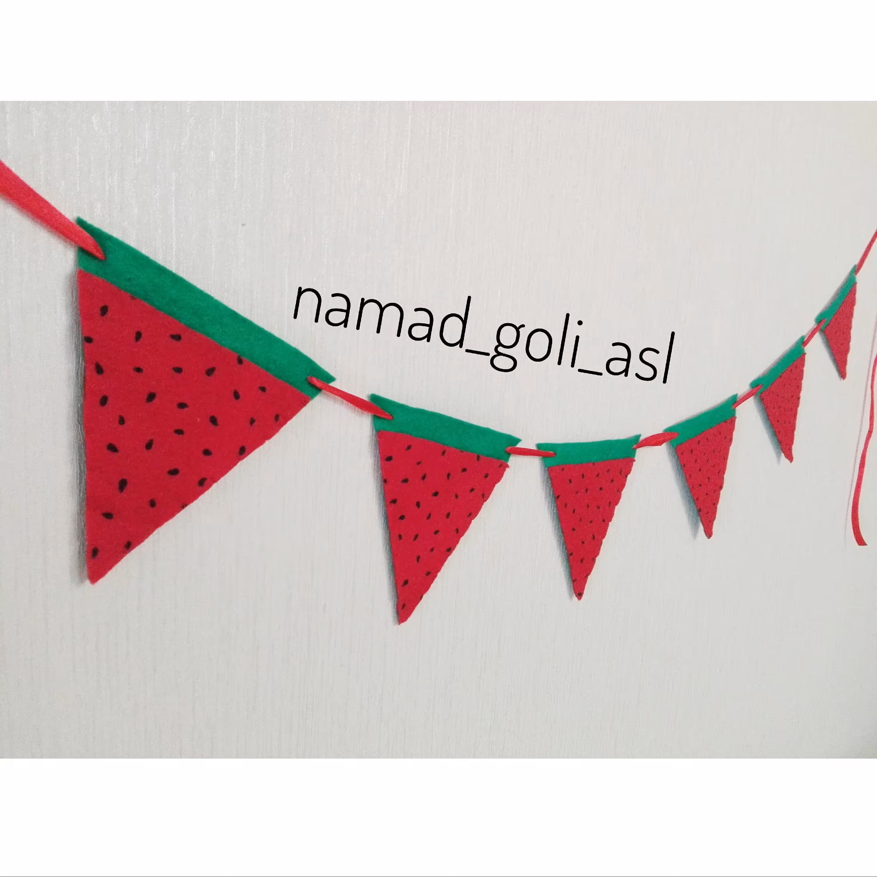 ریسه هندوانه نمدی