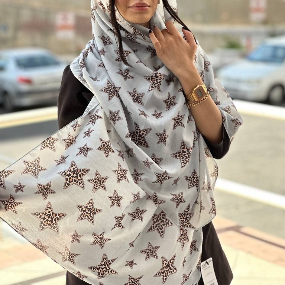 شال طرح ستاره زنانه چهارفصل ارسال رایگان
