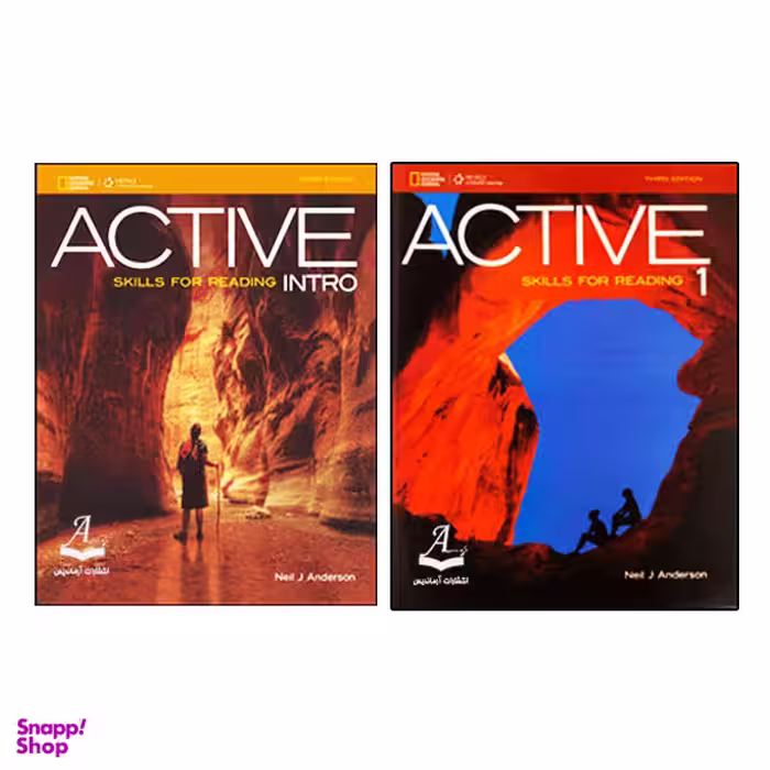 کتاب Active Skills For Reading اثر Neil J Anderson انتشارات آرماندیس دو جلدی