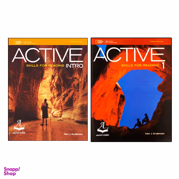 کتاب Active Skills For Reading اثر Neil J Anderson انتشارات آرماندیس دو جلدی