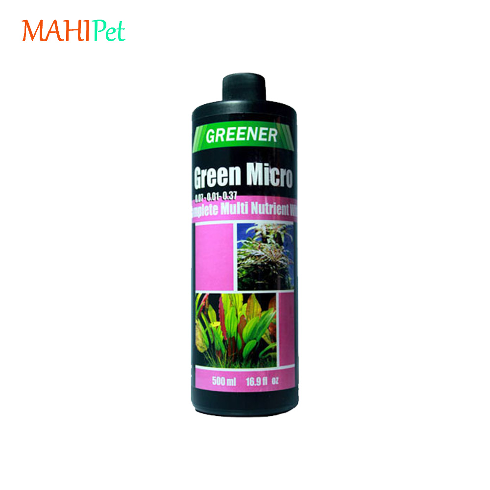 کود مایع گیاهی گرینر Greener Green Micro حجم 500 میلی لیتر