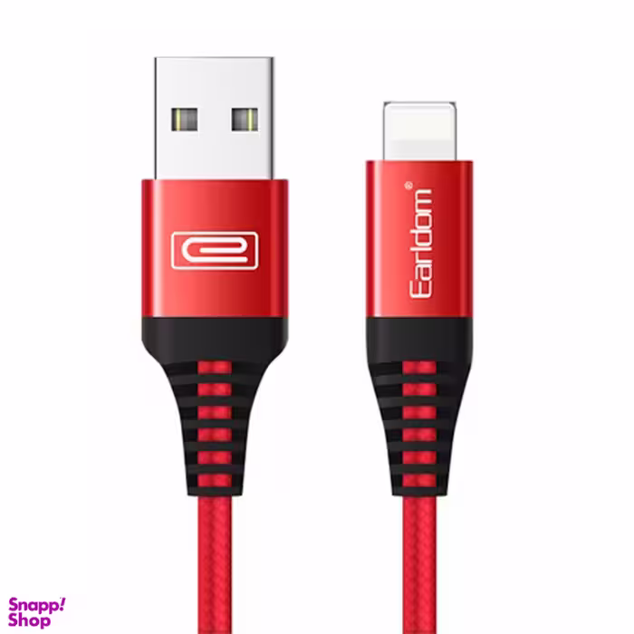 کابل تبدیل USB به لایتینگ ارلدوم (Earldom) مدل 38 به طول 2m