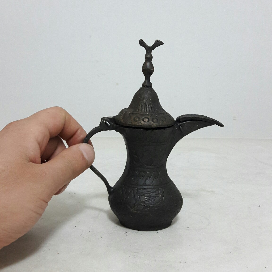 دله قهوه جوش برنجی