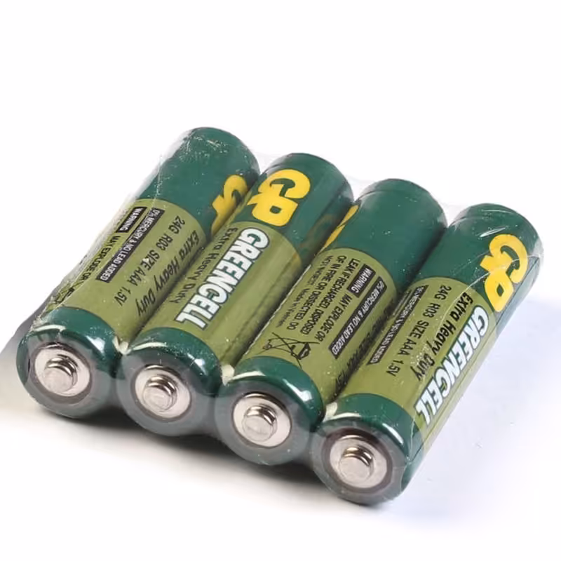 باتری نیم قلمی جی پی مدل CELL001 بسته 4 عددی

