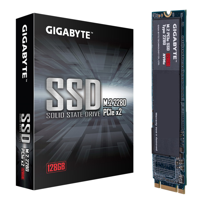 اس اس دی اینترنال M.2 2280 NVMe گیگابایت ظرفیت 128 گیگابایتGigabyte M.2 2280 NVMe SSD 128GB