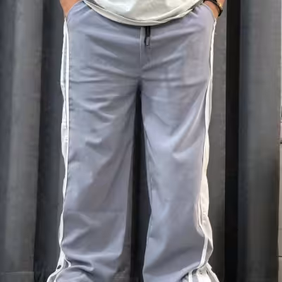 شلوار بگ دکمه دار