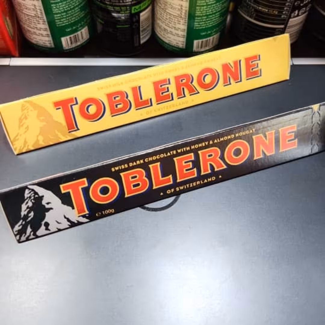 شکلات تابلرون(TOBLERONE)سوئیس(قیمت بسته 12عددی)