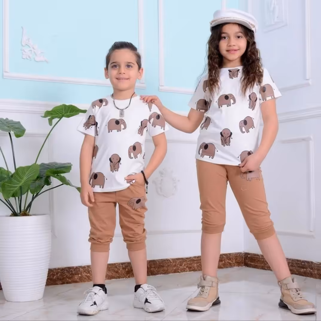 تیشرت شلوارک اسپرت فیلی