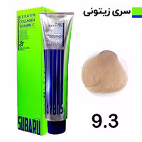 رنگ مو سوبارو شماره 9.3 حجم 120 میلی لیتر رنگ سبز زیتونی روشن