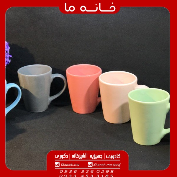 لیوان ماگ طرح شیپوری رنگی