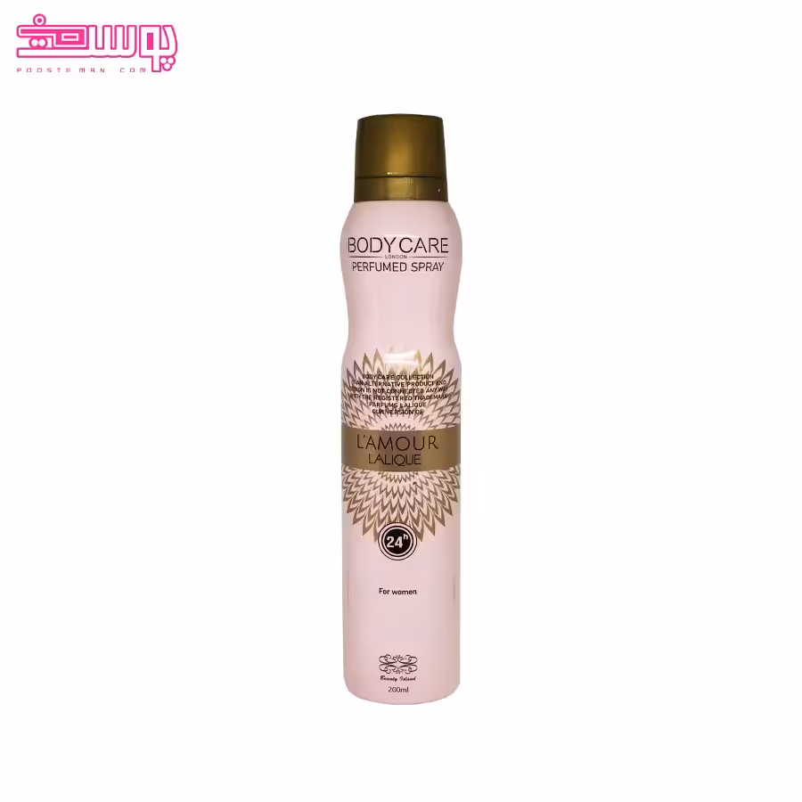 اسپری لالیک لامور بادی کر حجم 200 میلی لیتر
