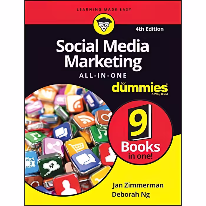 کتاب زبان اصلی Social Media Marketing AllInOne For Dummies Ed