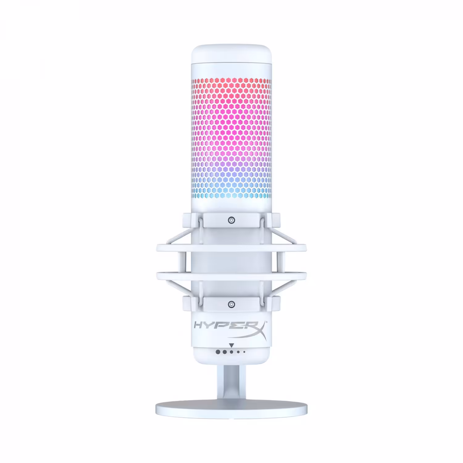 میکروفن هایپرایکس HyperX QuadCast S White RGB