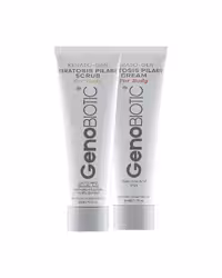 پک دو عددی اسکراب و کرم کنترل کننده پوست مرغی ژنوبایوتیک Genobiotic حجم 100ml