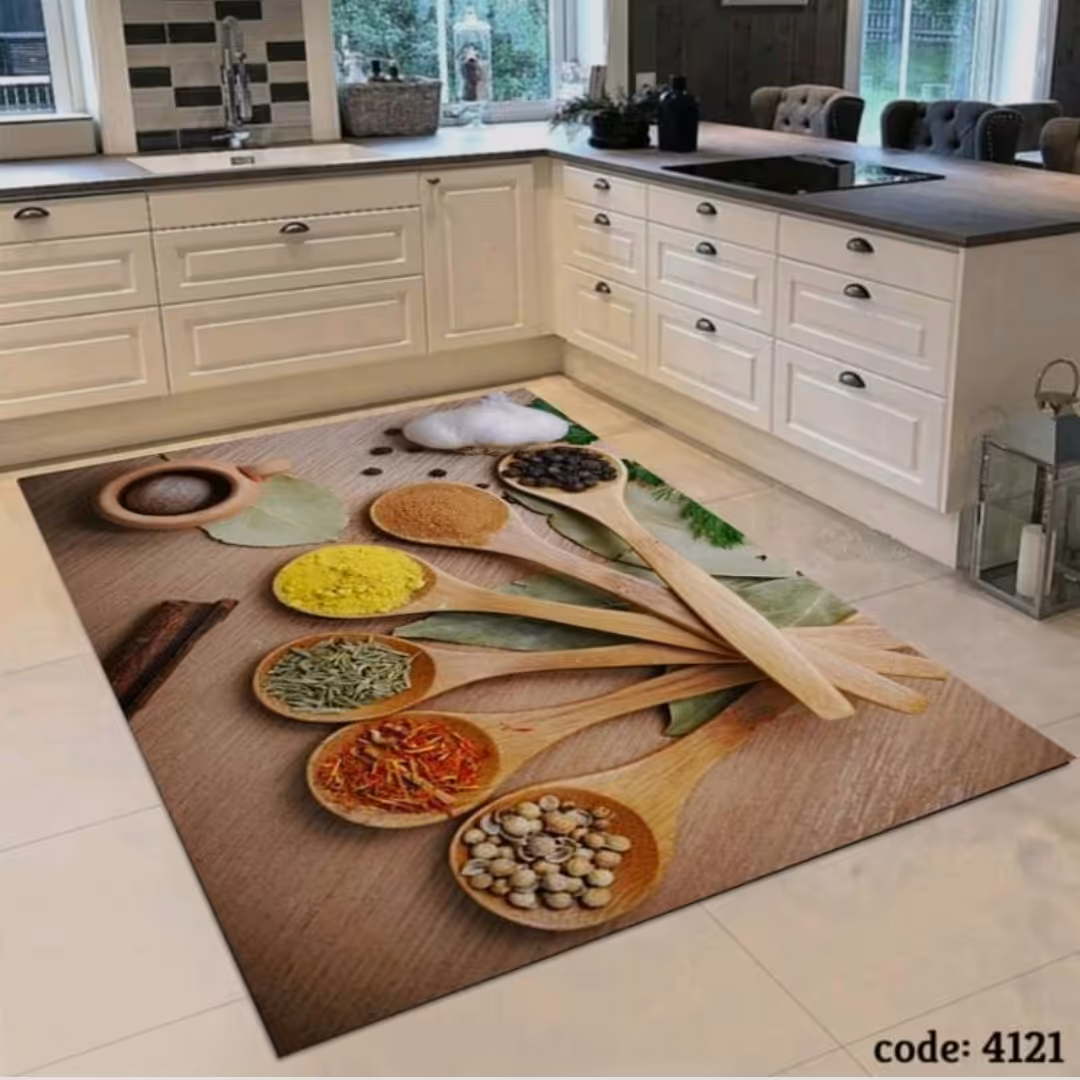 فرشینه آشپزخانه رویه مخمل درجه یک کد002