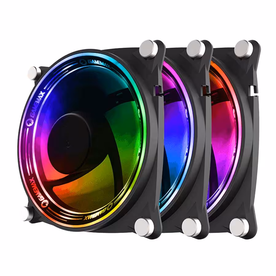 قیمت و خرید فن خنک کننده کیس کامپیوتر گیم مکس مدل RB300 3-in-1 | یاس ارتباط