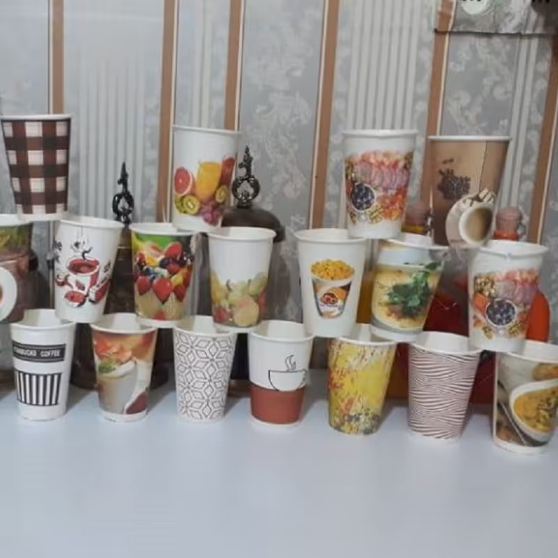 لیوان یکبار مصرف کاغذی کارتن 2000 عددی