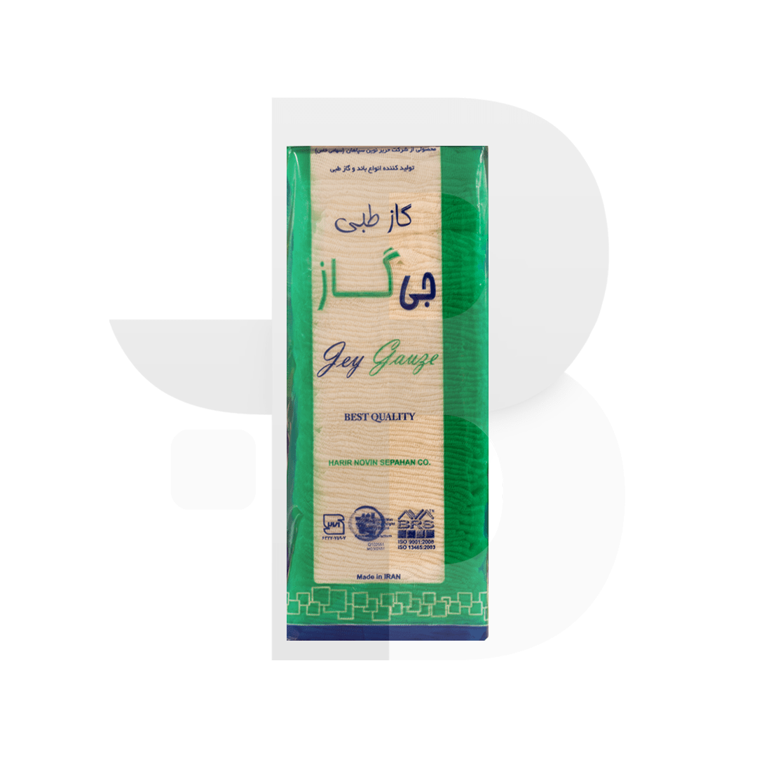 گاز طبی غیر استریل 8 لایه 400 گرمی جی