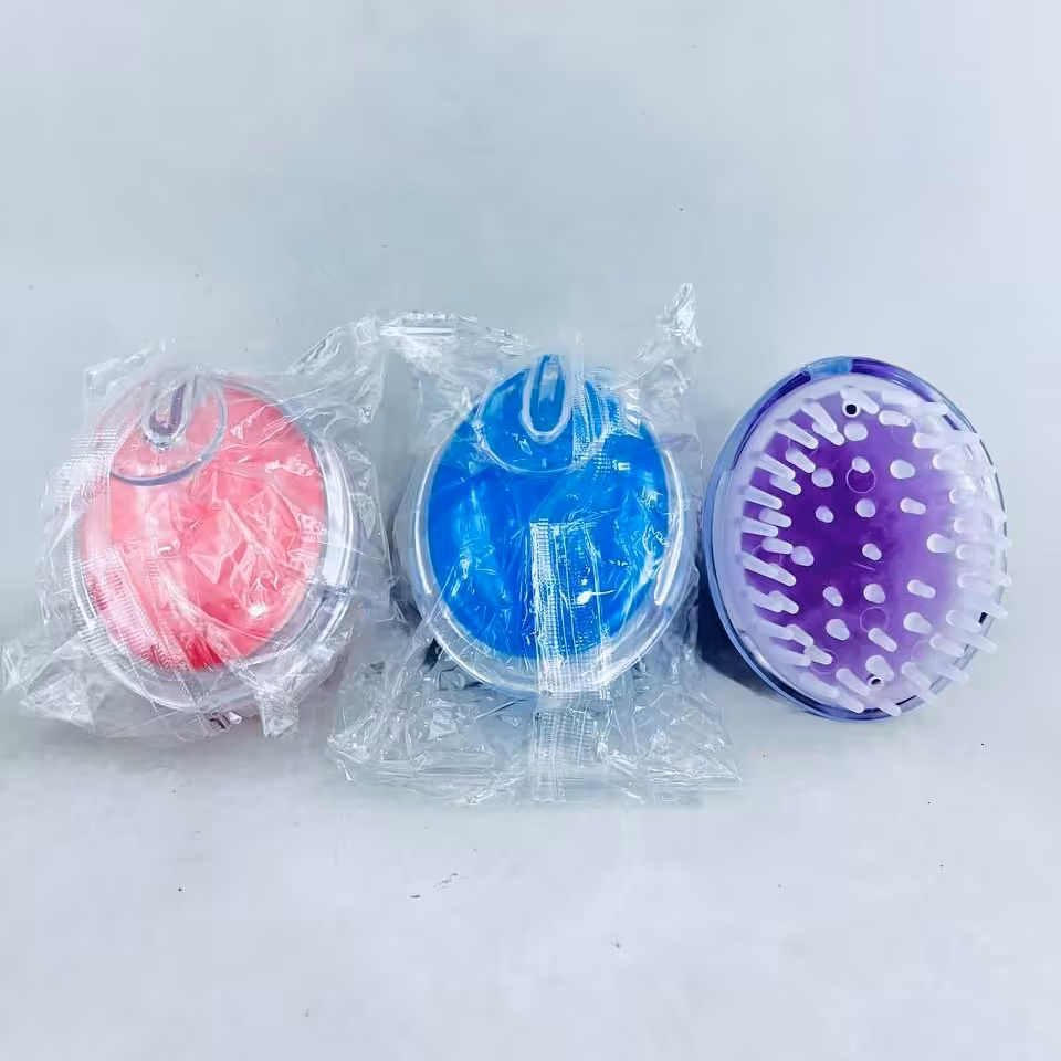 برس ماساژ و سرشور سیلیکونی 