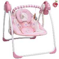 تاب و گهواره موزیکال و برقی صورتی Ai Bee You
