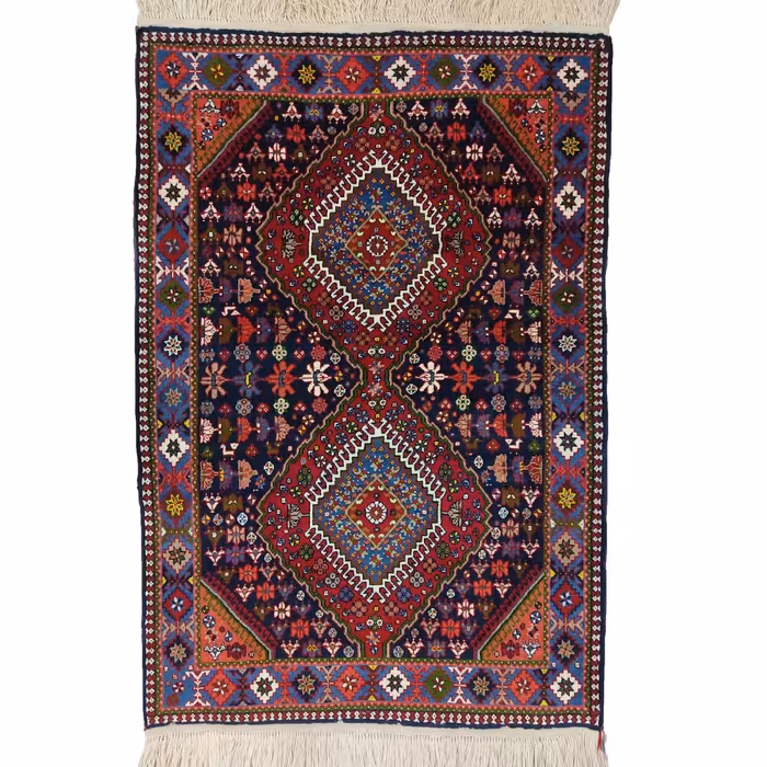 فرش دستبافت یک و نیم متری مدل یلمه کد 327