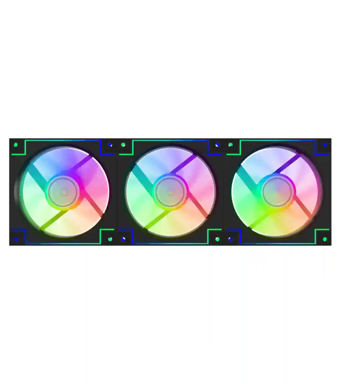 فن کیس گیمینگ گیم مکس RD300 Black بسته 3 عددی