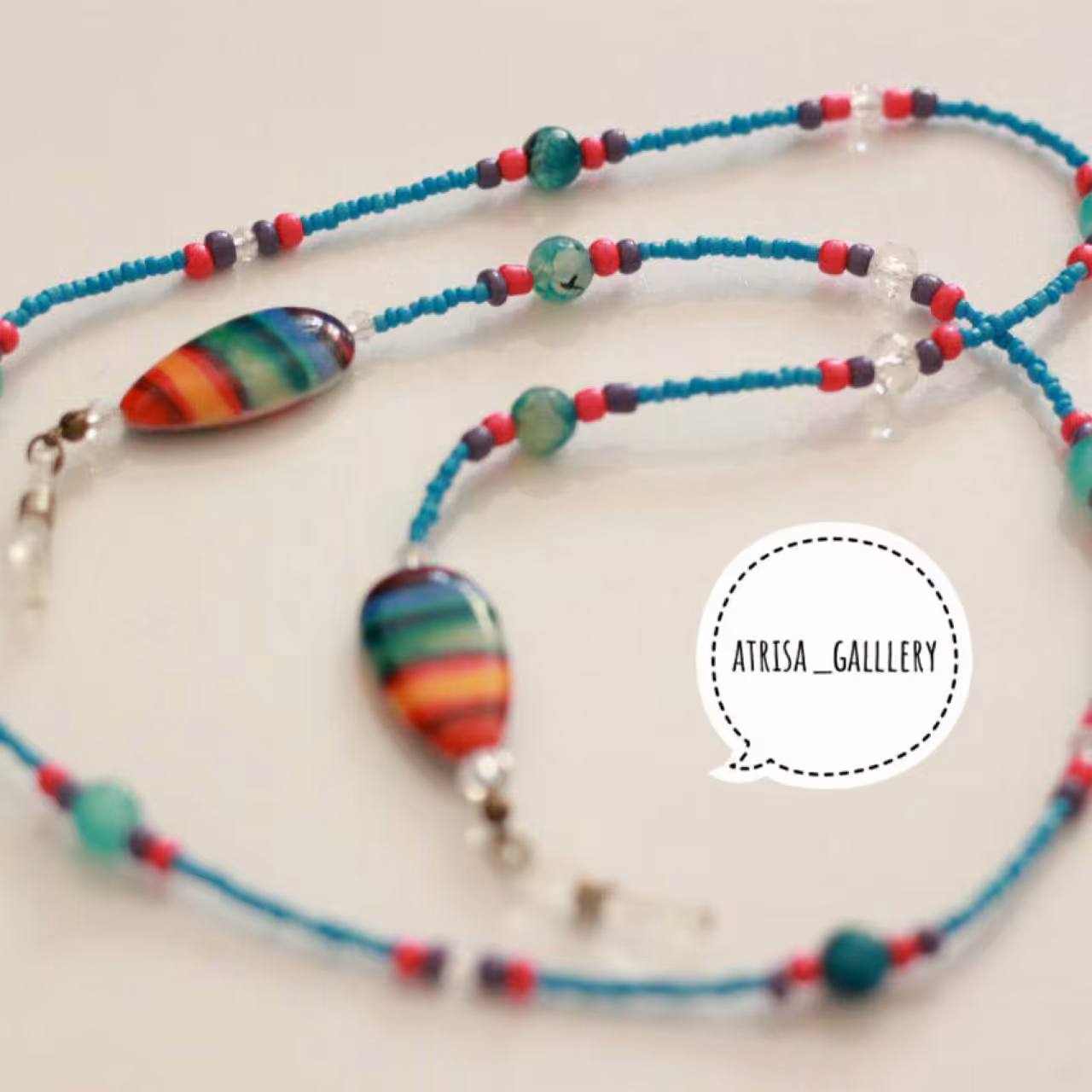 بندعینک کریستال و سنگ