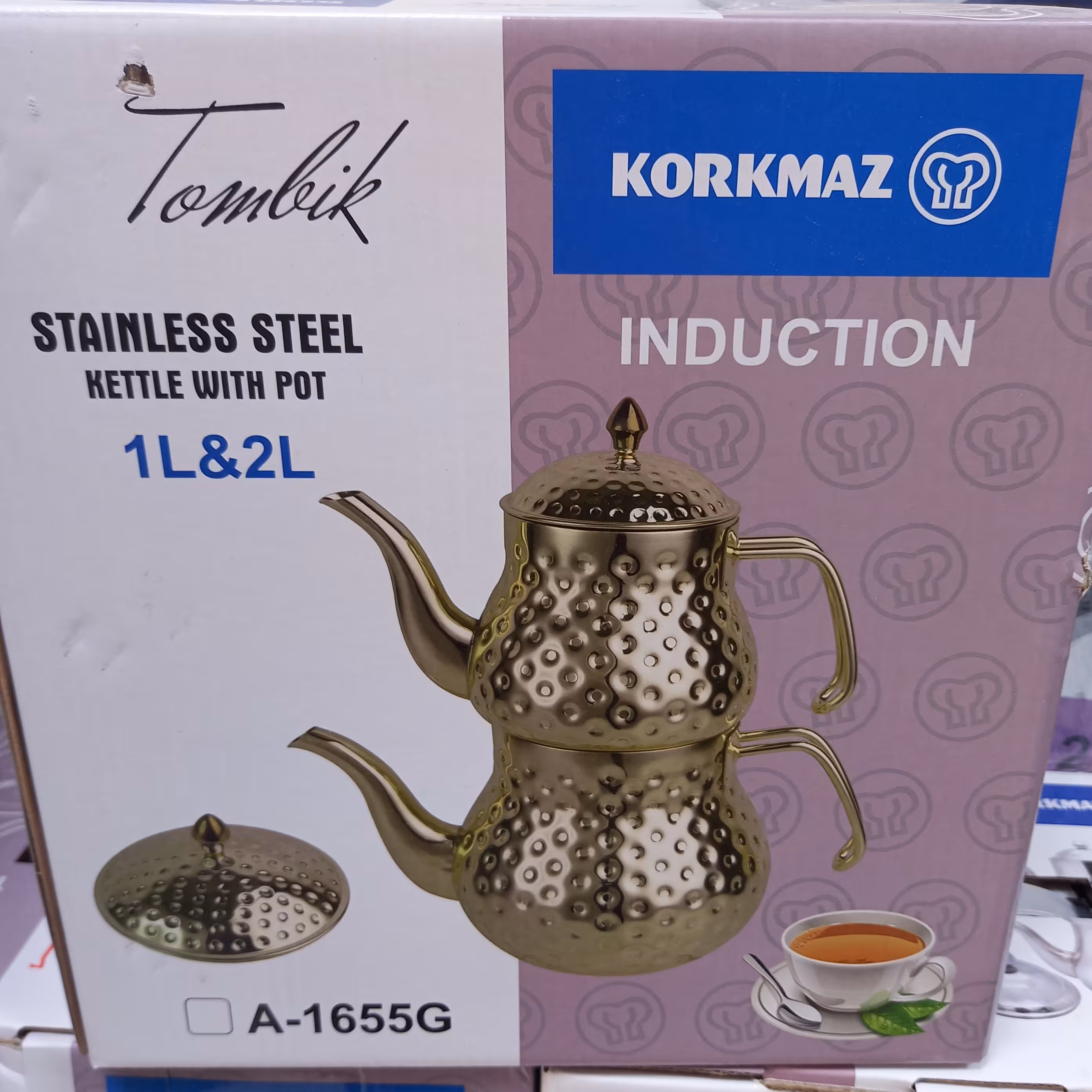 کتری و قوری کرکماز ترکیه مدل1655