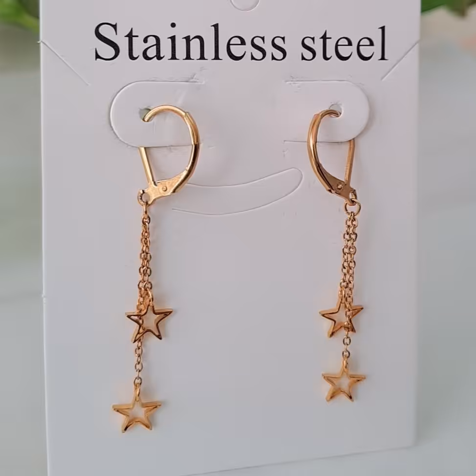 گوشواره آویز ستاره