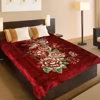 پتو گلبافت کد110 دو نفره سایز 220در240سانتی متر (پس کرایه)