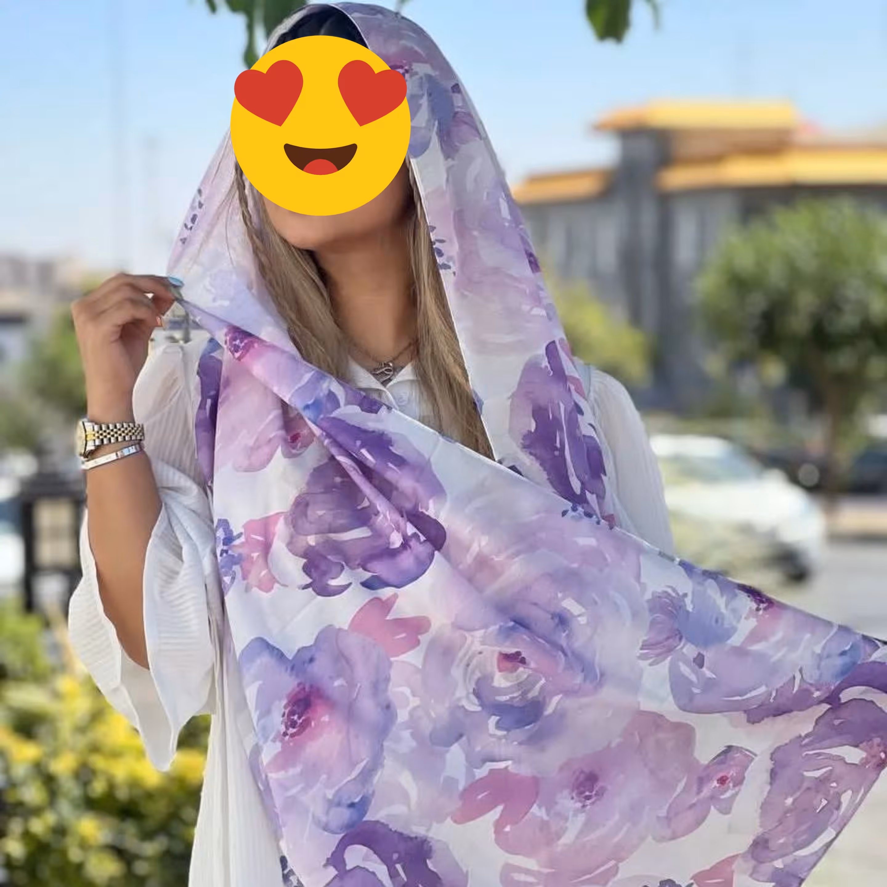 شال نخی طرح گلگلی (ارسال رایگان)