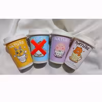 دستمال مرطوب طرح ماگ فانتزی 