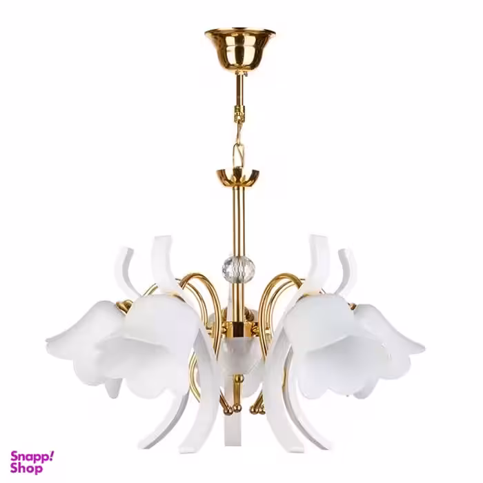 لوستر 5 شعله چشمه نور کد 888.5