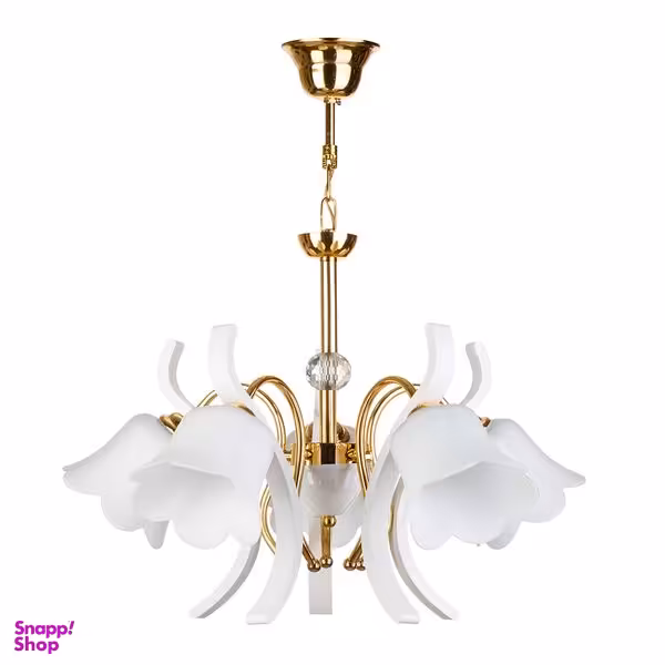 لوستر 5 شعله چشمه نور کد 888.5