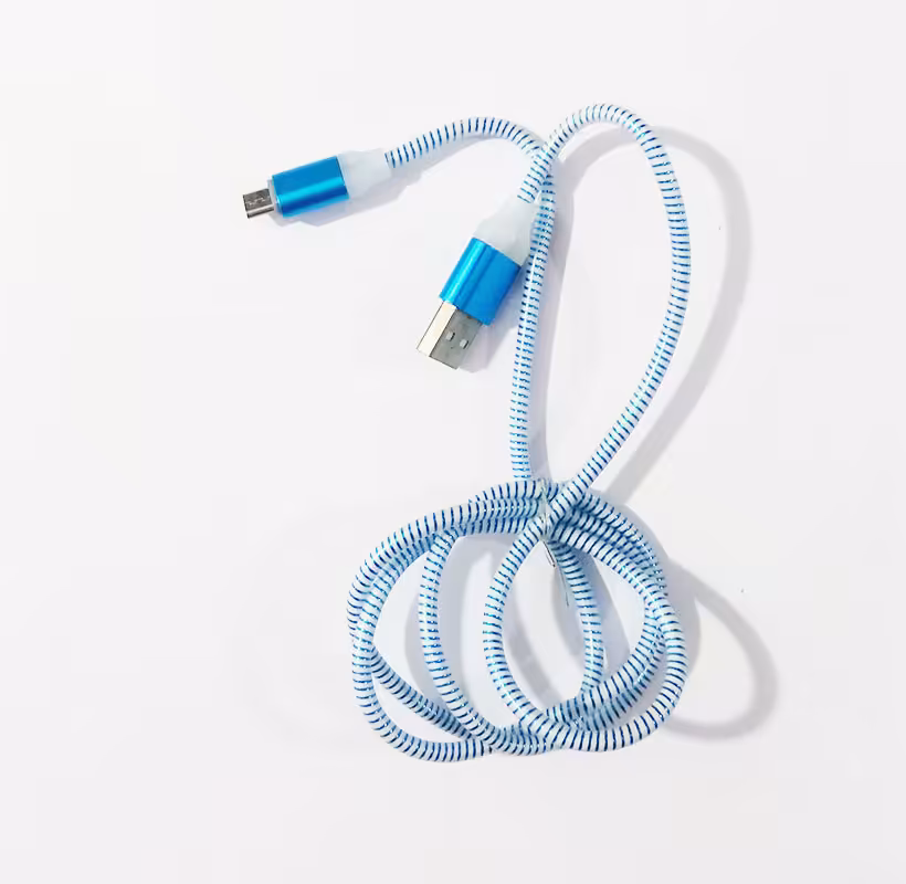 کابل شارژ چراغ دار J18