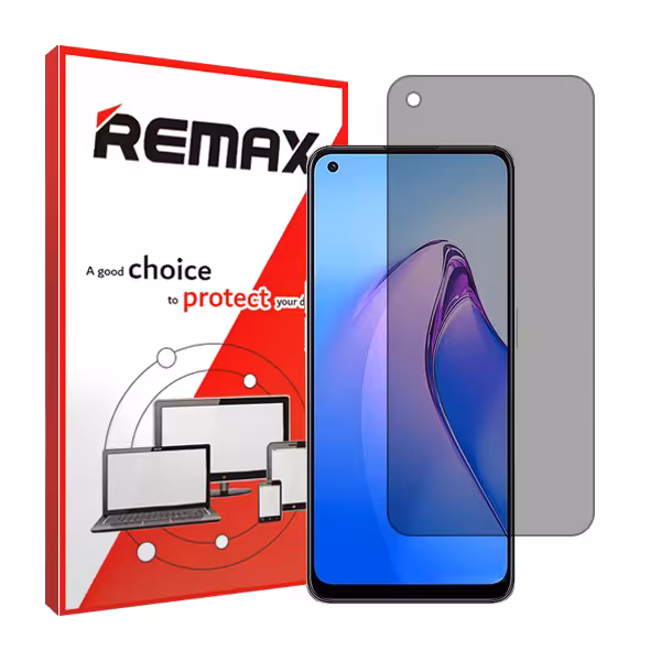 گلس اوپو Reno8 4G مدل هیدروژلی پرایوسی برند ریمکس کد S