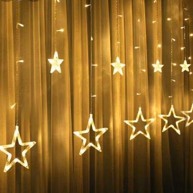 ریسه آویز مدل ستاره جنس درجه یک وارداتی 3 متری