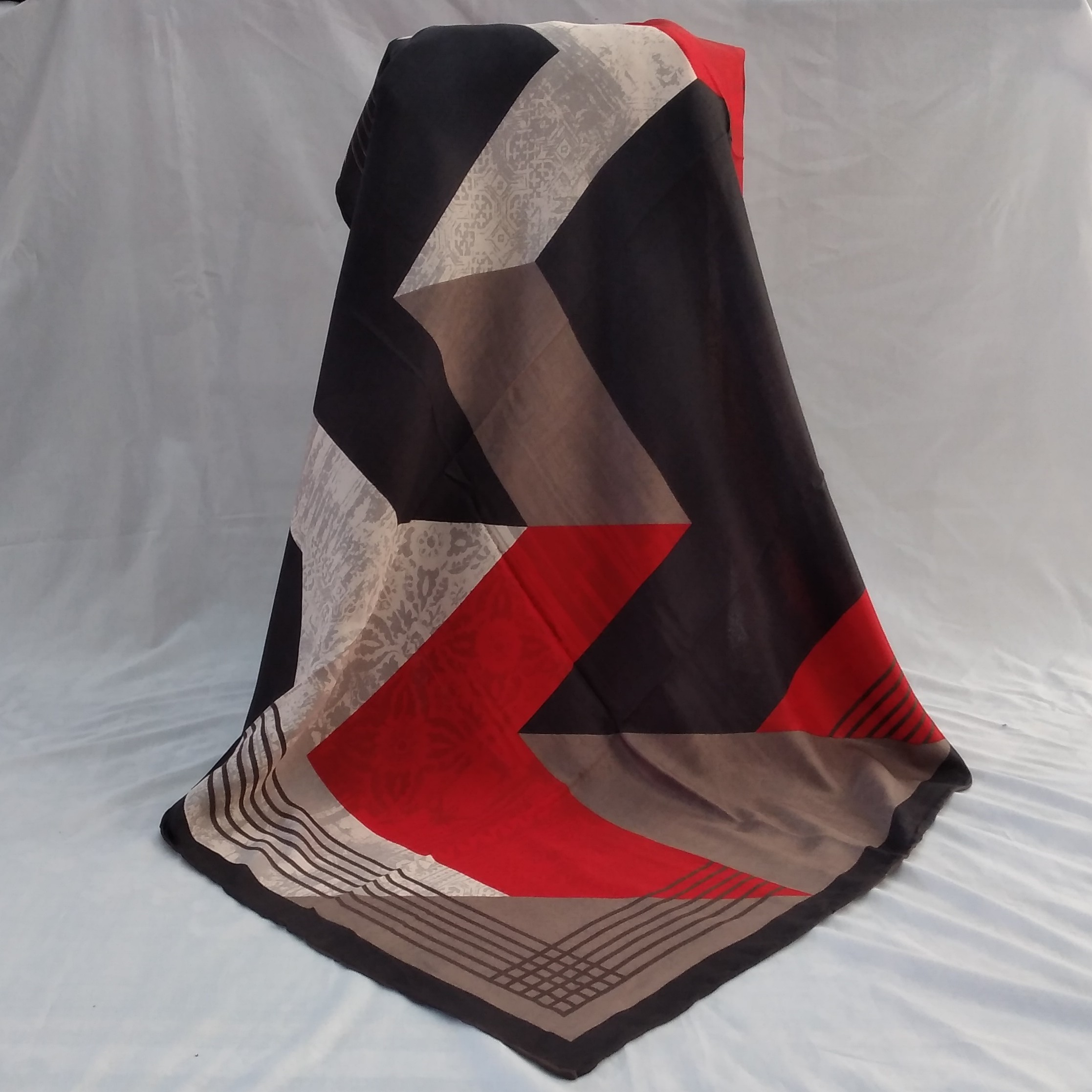 روسری نخی قواره 125 طرح 3