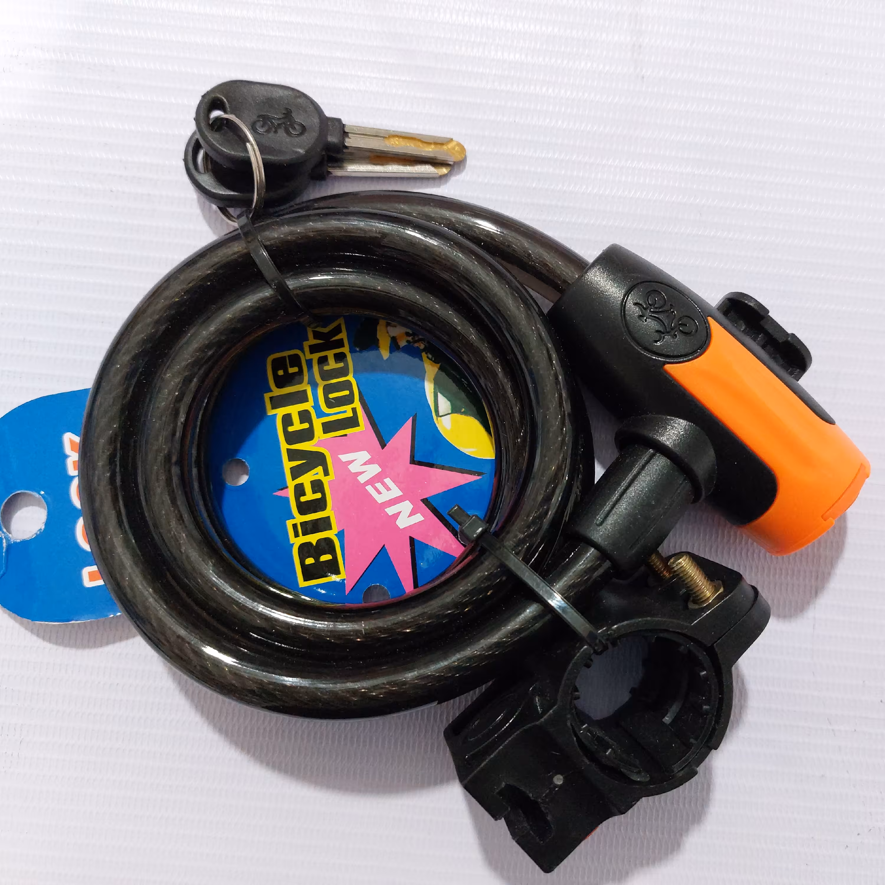 قفل دوچرخه رنگ مشکی