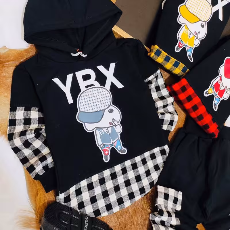 هودی و شلوار   اسپرت دختر و پسر