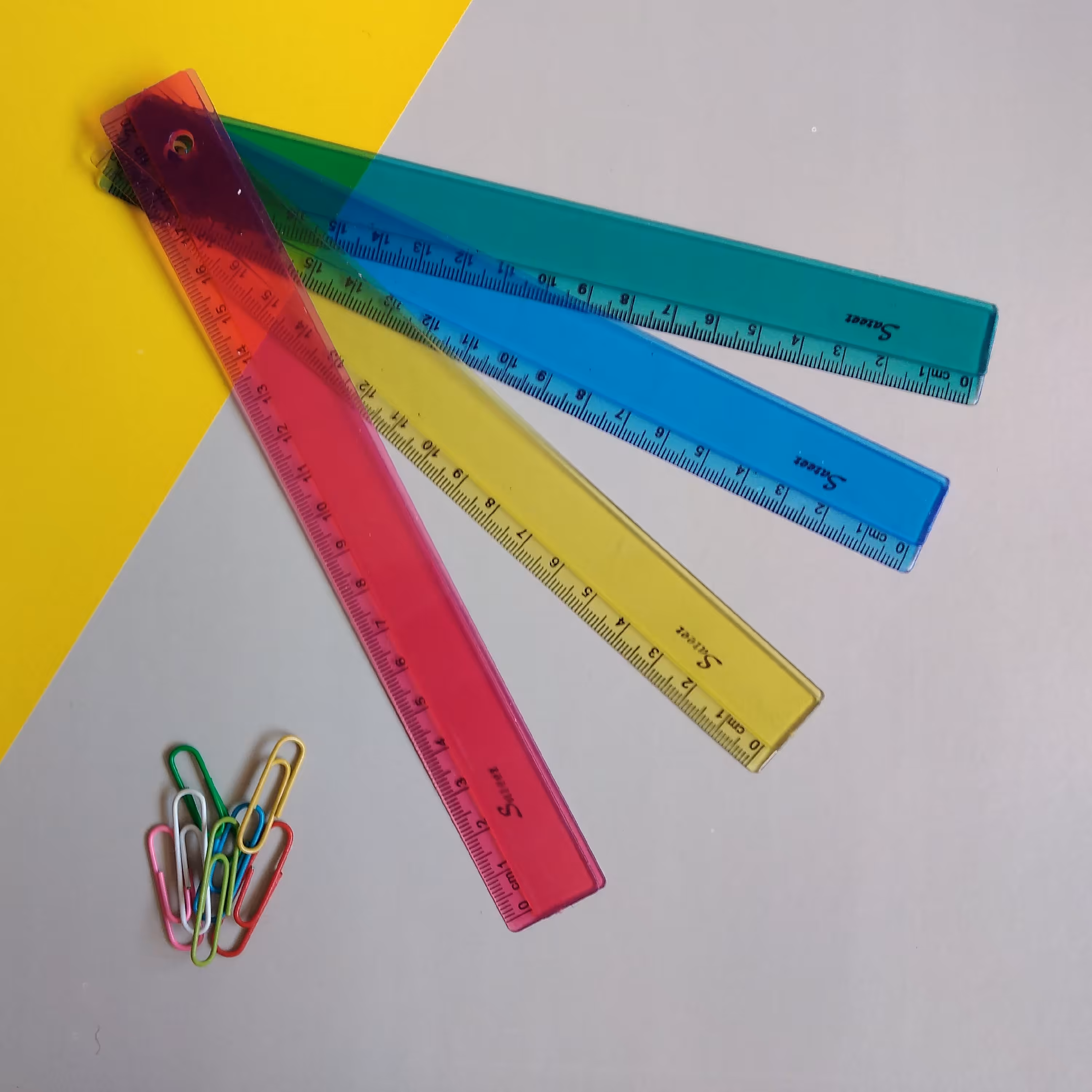 خط کش 20 سانت ژله ای