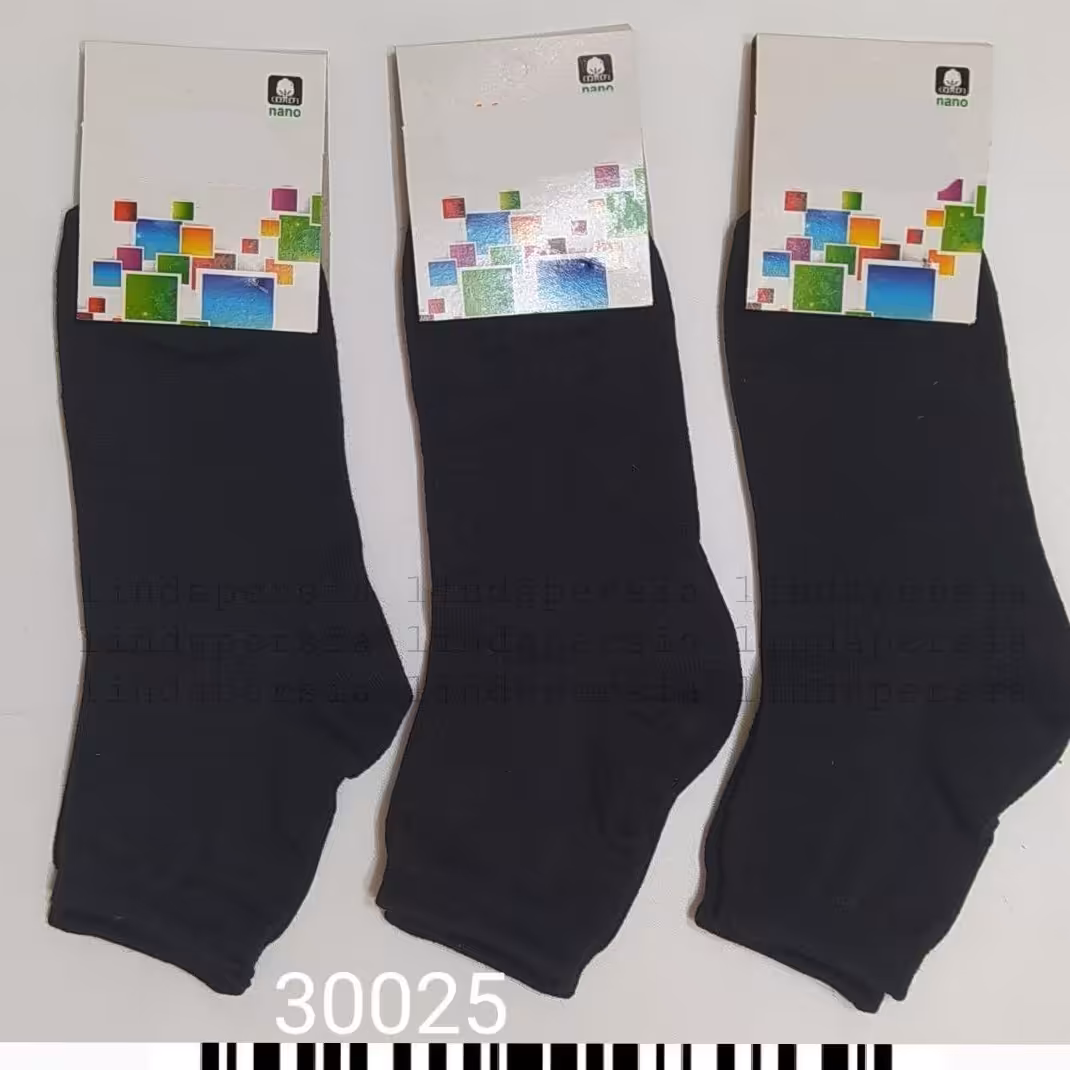 پک شش تایی جوراب اسپرت نخی نیم ساق