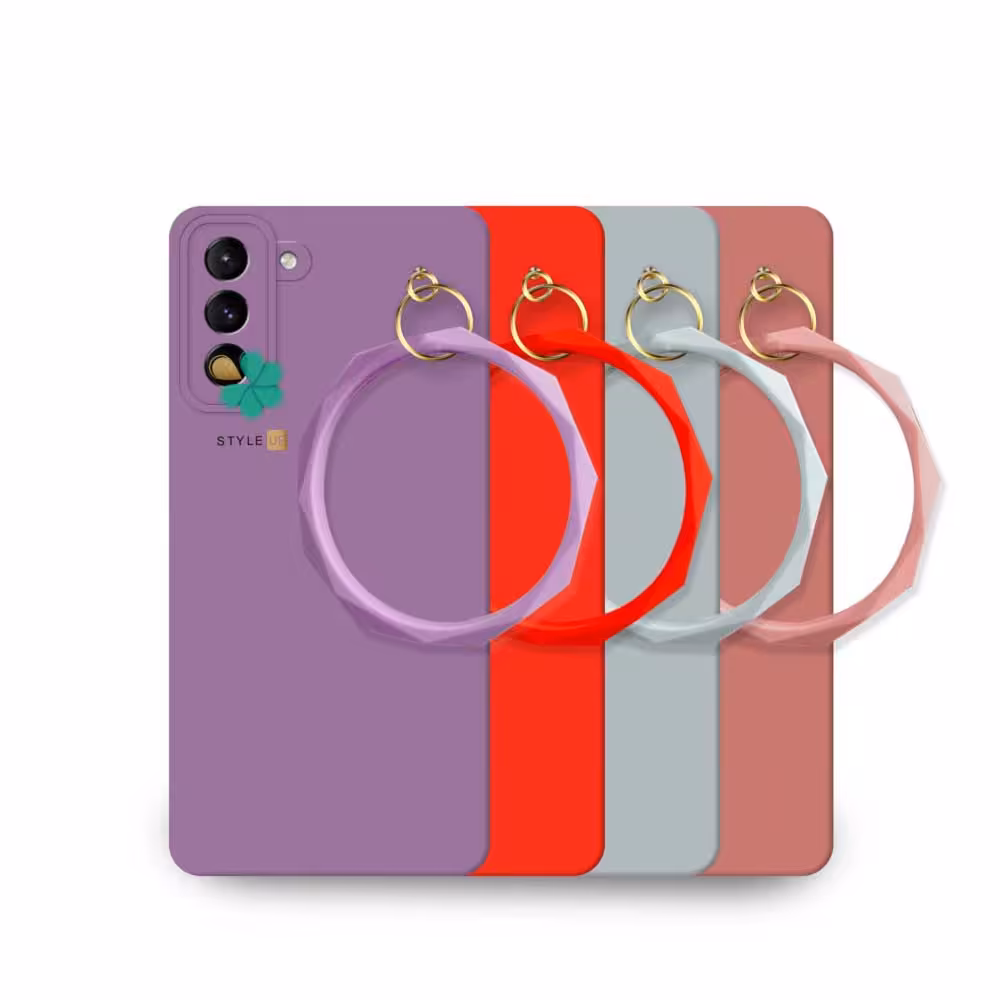 قاب سیلیکونی گوشی سامسونگ Samsung Galaxy S21 FE 5G مدل النگویی