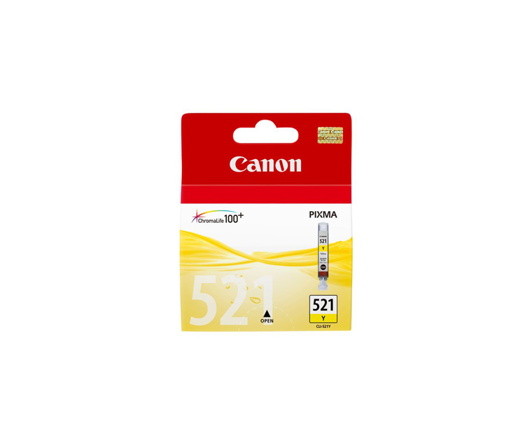 کارتریج جوهر افشان کانن زرد Canon CLI-521Y