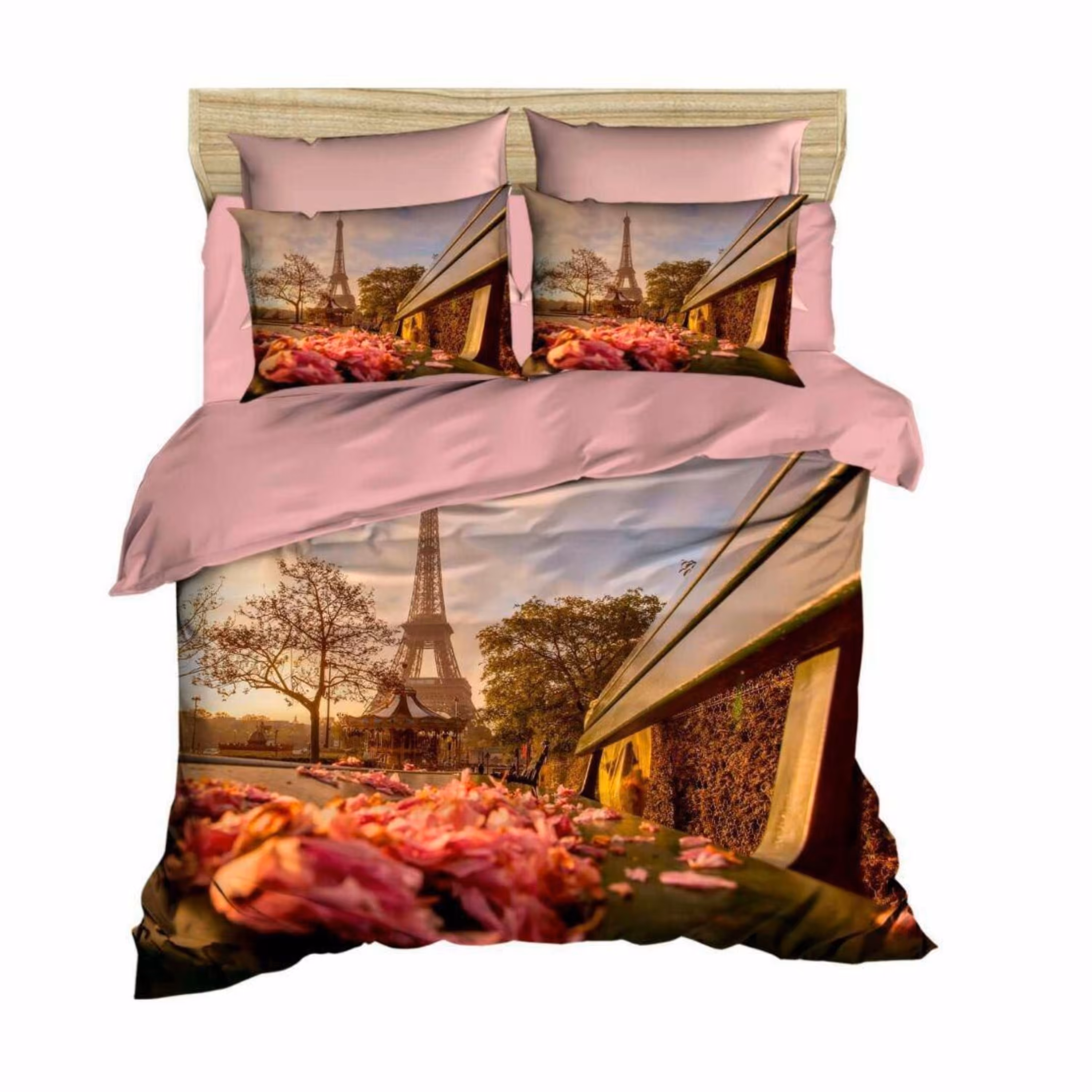 روتختی سه بعدی برج ایفل دو نفره 6 تکه جدید