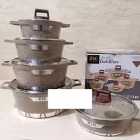 سرویس قابلمه گرانیت زیو طرح آمبر Zio Z-7140(کد rو2وm) 